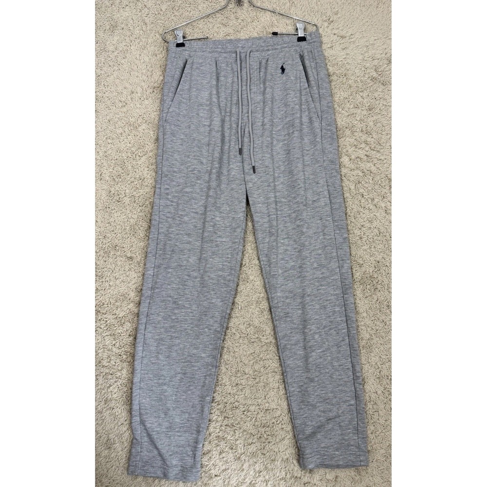 Polo Ralph Lauren Men's Cotton Heather Gray Pajama Pants